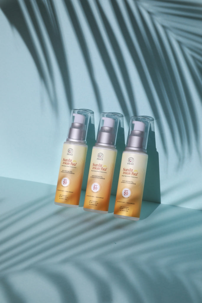 SUNLIT MATCHA Broad Spectrum Sunscreen SPF 50, PA+++