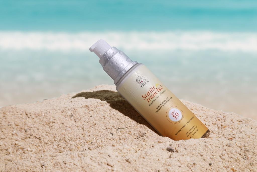 SUNLIT MATCHA Broad Spectrum Sunscreen SPF 50, PA+++